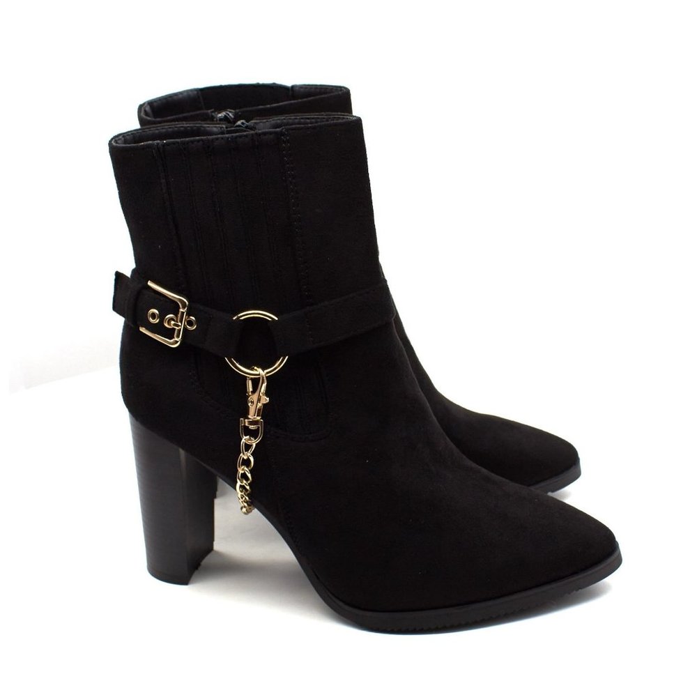 New York & Company Fallon Women's Heeled Ankle Boots - Picture 5 of 7
